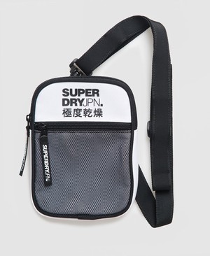 Superdry Sports Pouch Férfi Táska Fehér | QAHTF9701